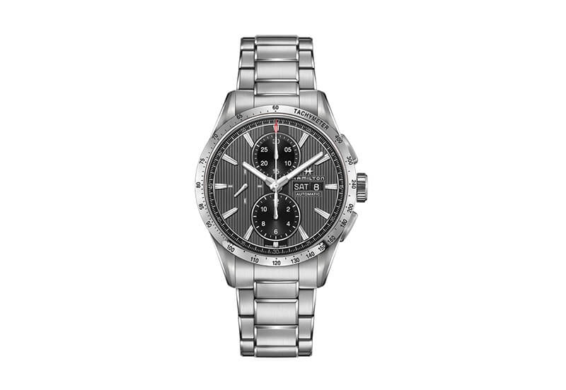Hamilton horlogeband H43516131 - zilver staal