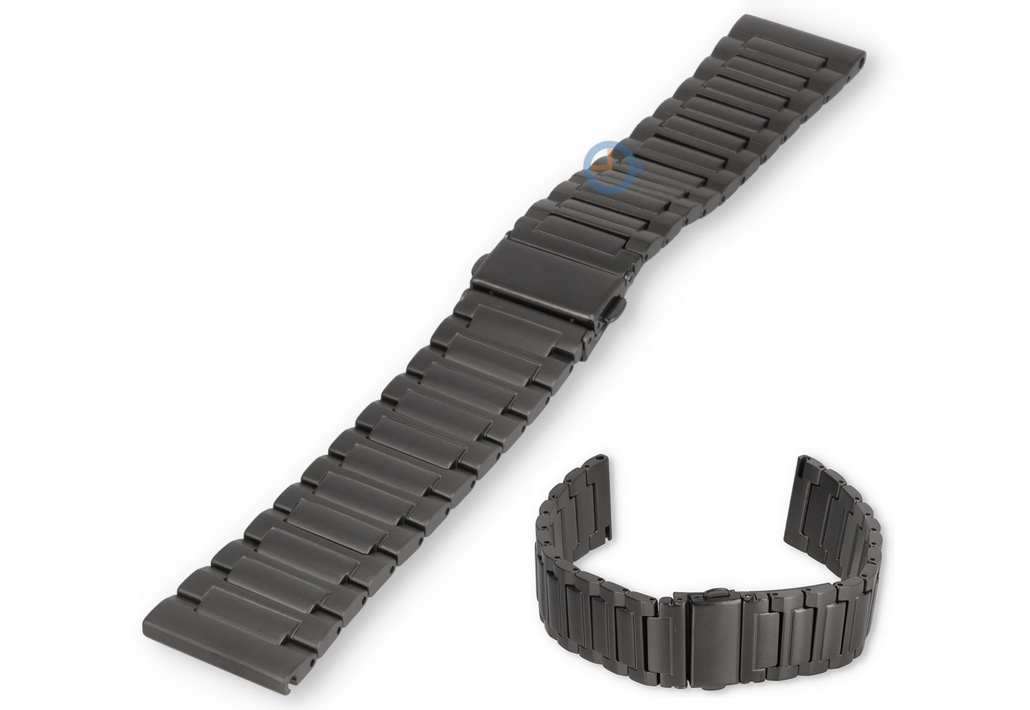 22mm Quick-Switch horlogebandje - matgrijs