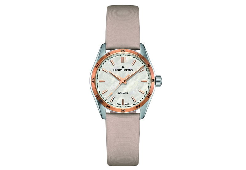 Hamilton horlogeband H36125890 - beige nylon