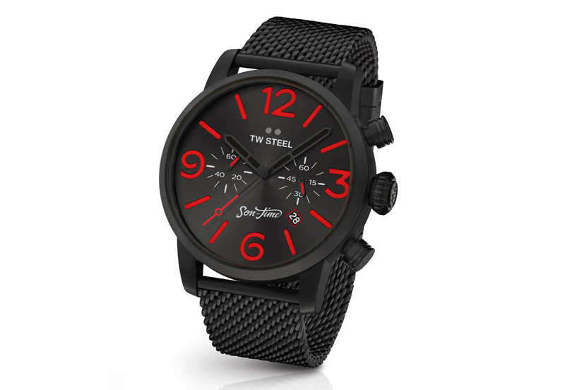 TW STEEL horlogeband MST14 milanees (24mm)
