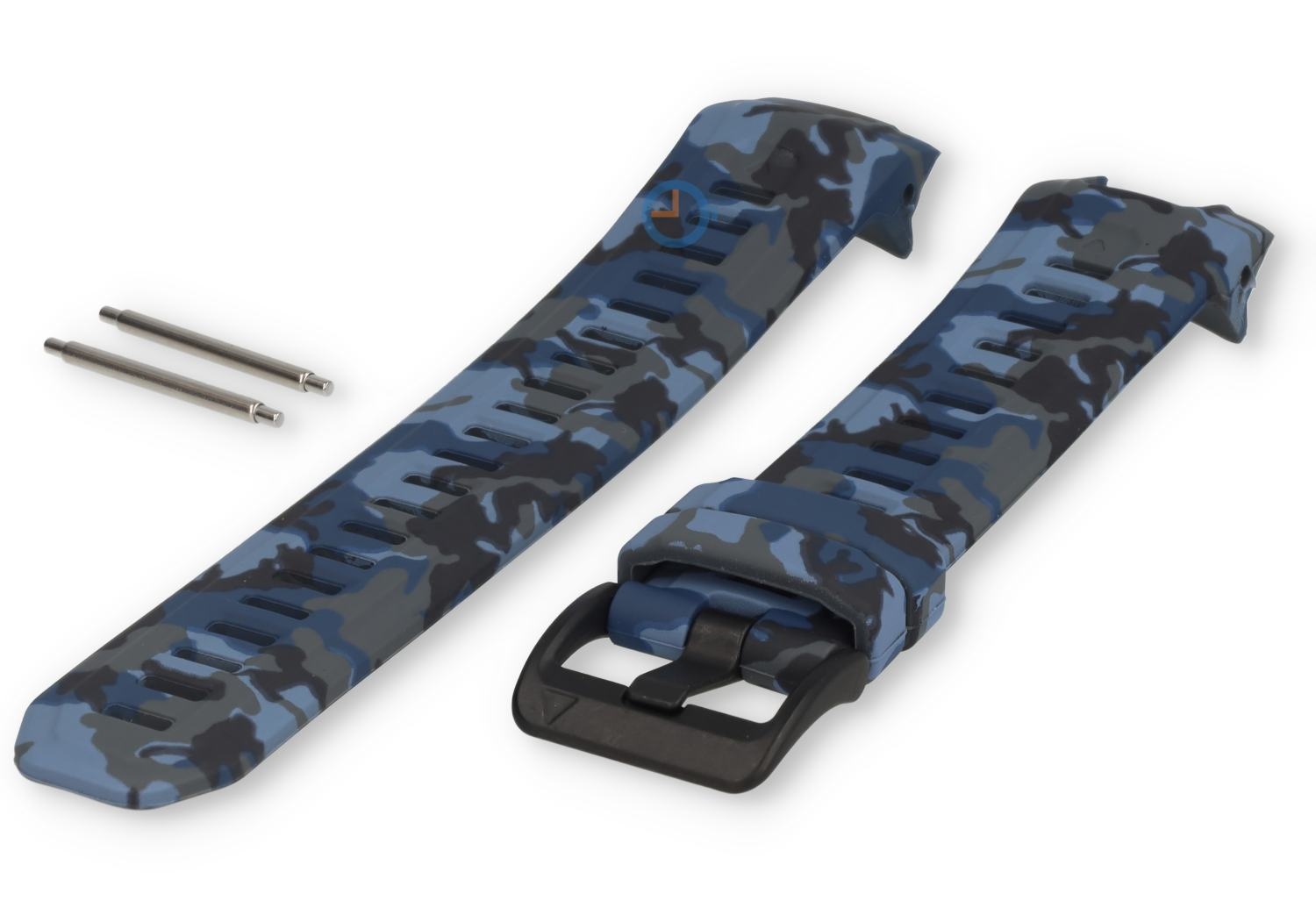 Camouflage band Garmin Instinct 3 - 50mm - blauw