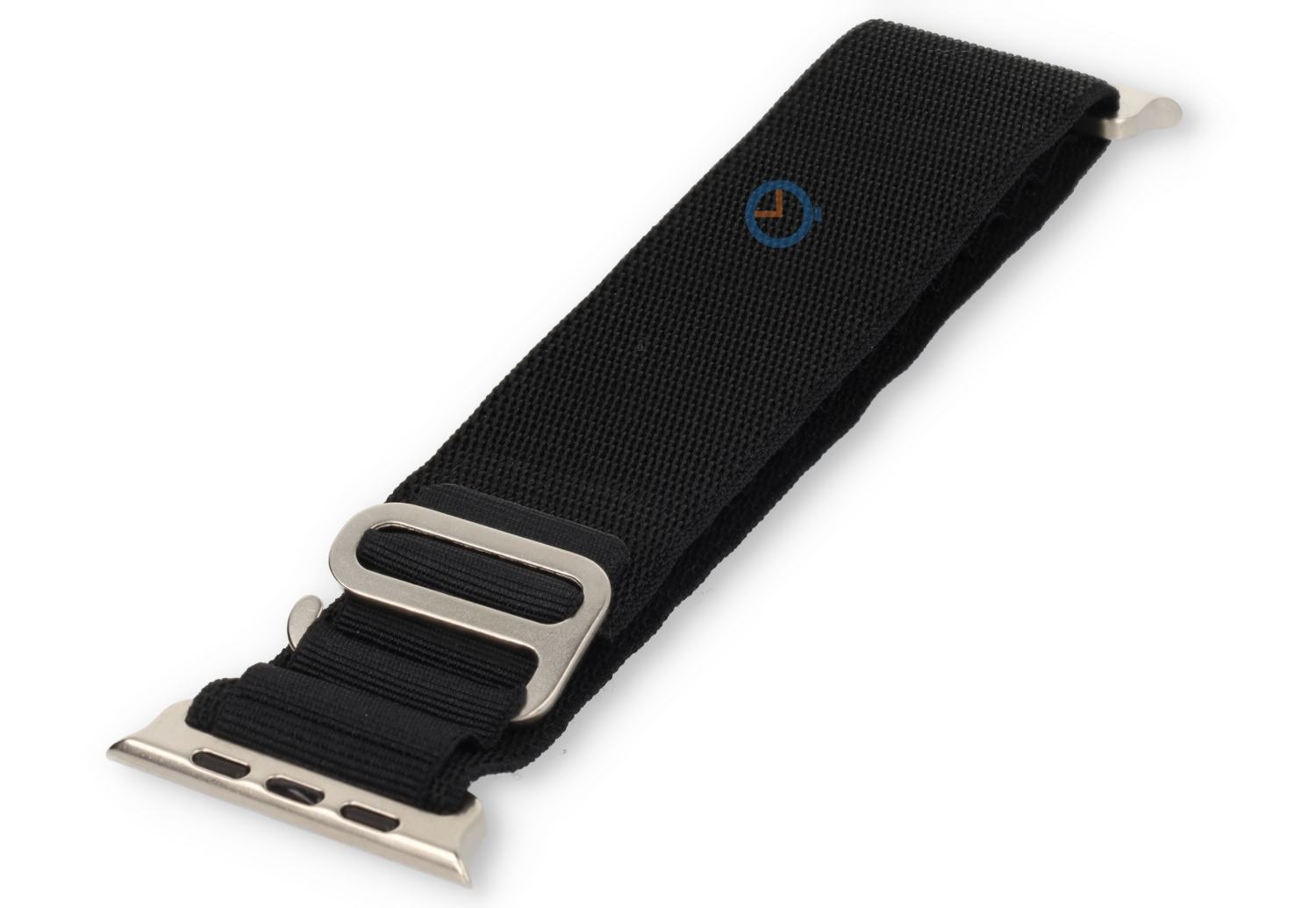 49mm Black Alpine Loop bandje Apple Watch - silver