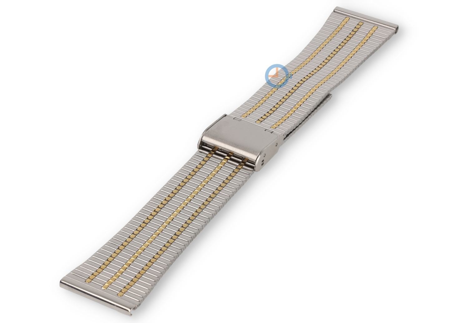 Universeel bandje voor Lorus - 22mm bicolor - retro