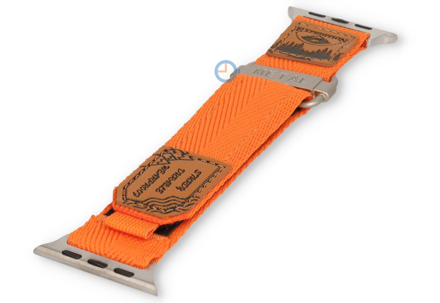 Outdoor nylon bandje Apple Watch 41mm - orange