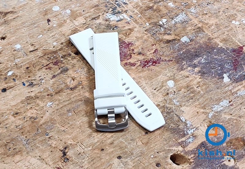 Coros Apex 42mm / Pace 2 siliconen horlogeband - White