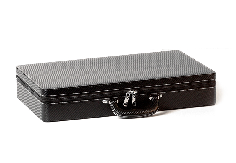 Horlogekoffer carbonfiber-look - 24 horloges