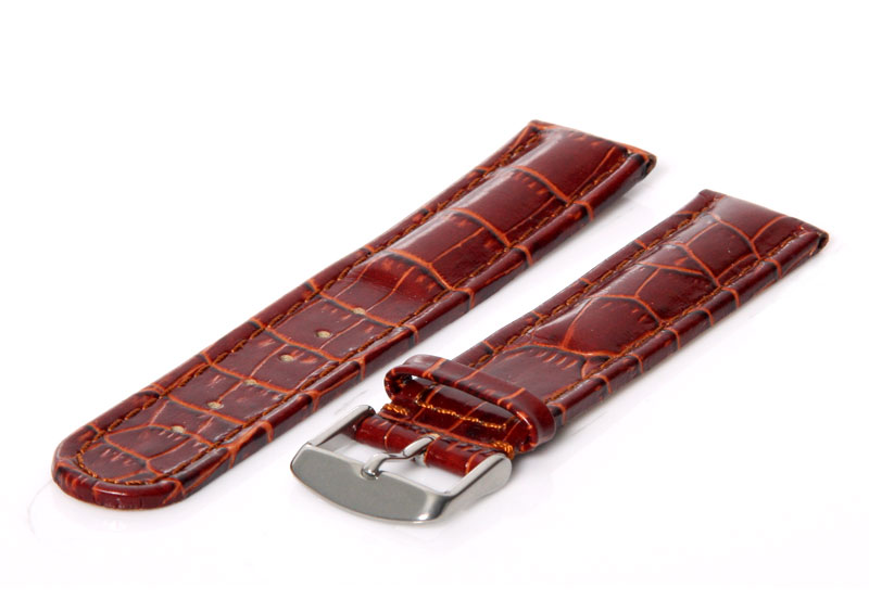 Horlogeband 20mm Bruin