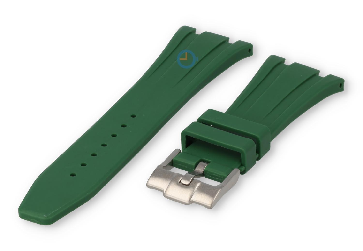 Universele band 26mm Audemars Piguet Royal Oak - donkergroen