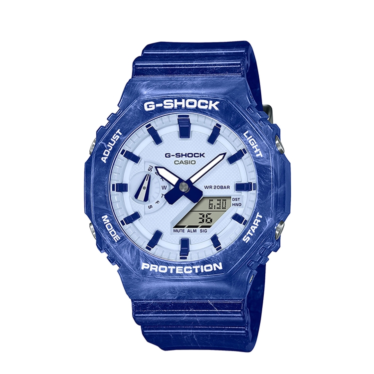 Horlogeband voor G-Shock GA-2100BWP-2A