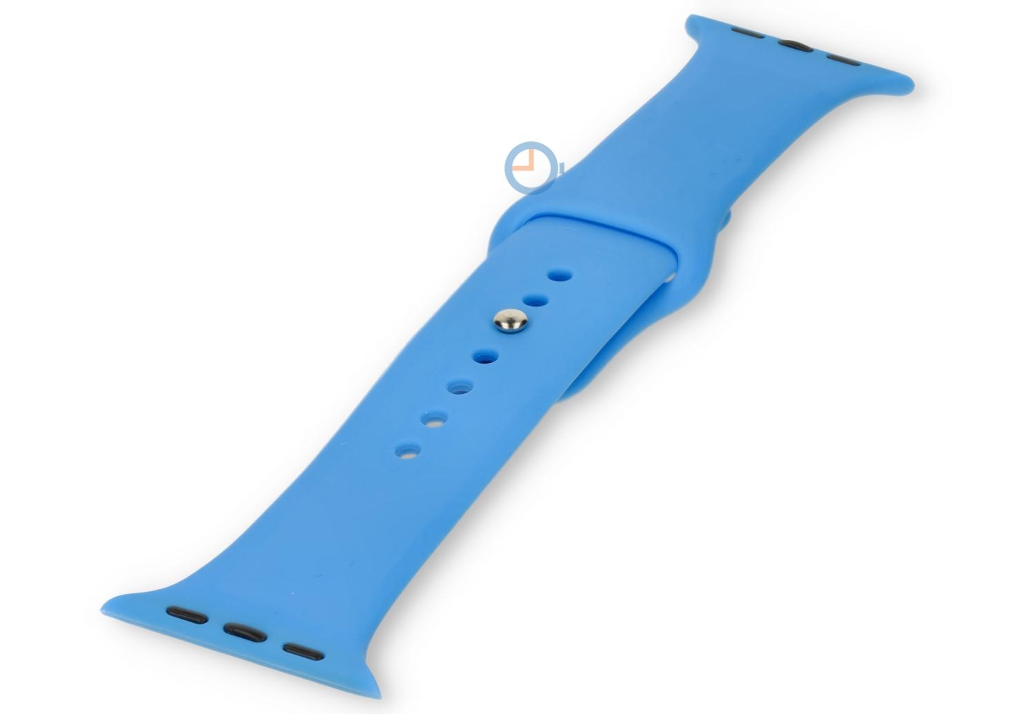 Apple watch bandje siliconen - Azure Blue - 38/40/41/42mm (M/L)