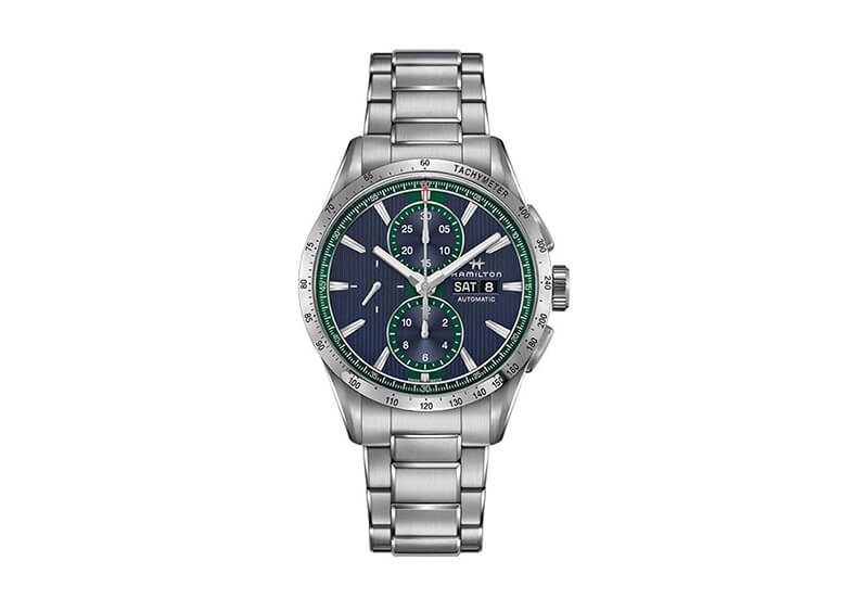 Hamilton horlogeband H43516141 - zilver staal