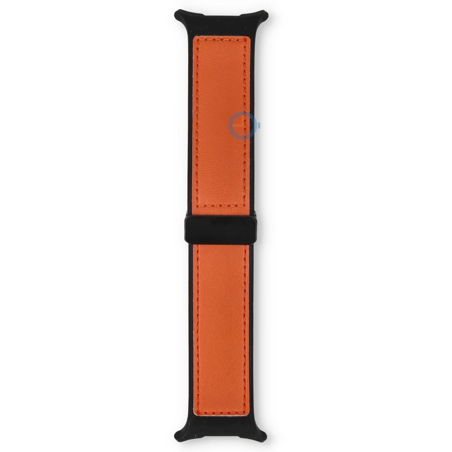 Galaxy Watch Ultra bandje - oranje leer