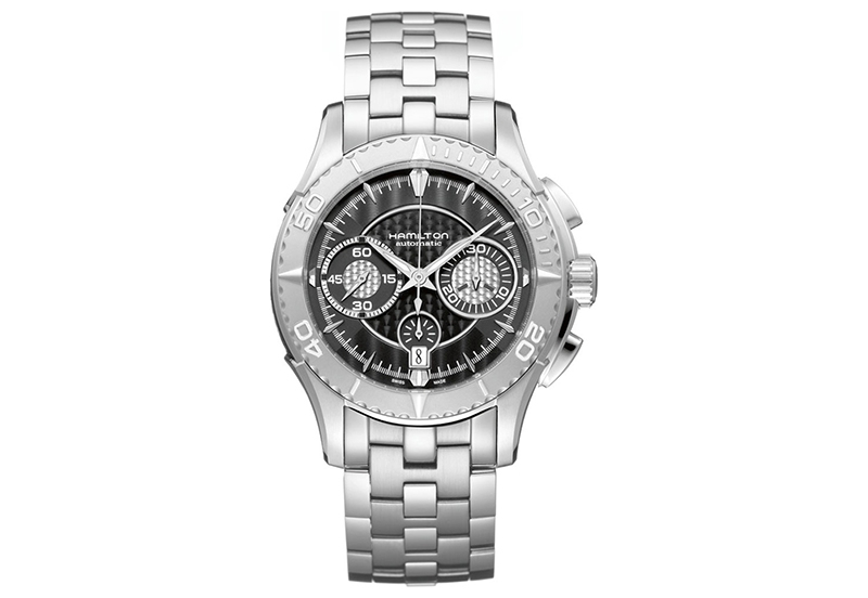 Hamilton horlogeband H37616131 - zilver staal