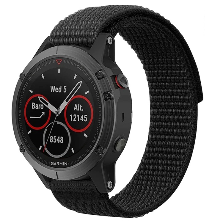 Coros Pace 3 bandje met klittenband - zwart