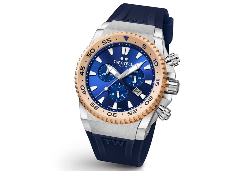 Horlogeband TW Steel ACE403 - Zwart