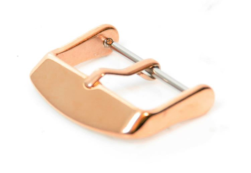 Horlogeband gesp 14mm rosé goud