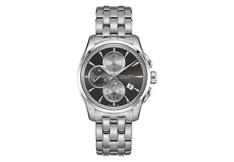 Hamilton horlogeband H32596181 - zilver staal