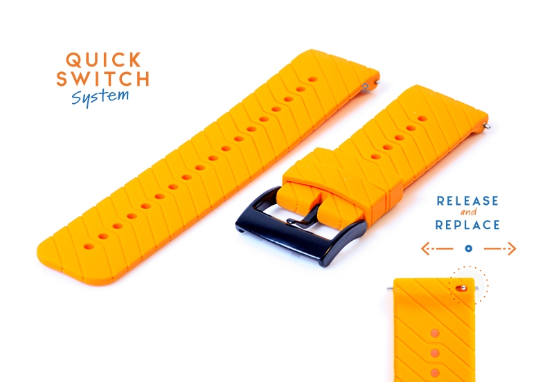 Suunto 9 horlogeband oranje