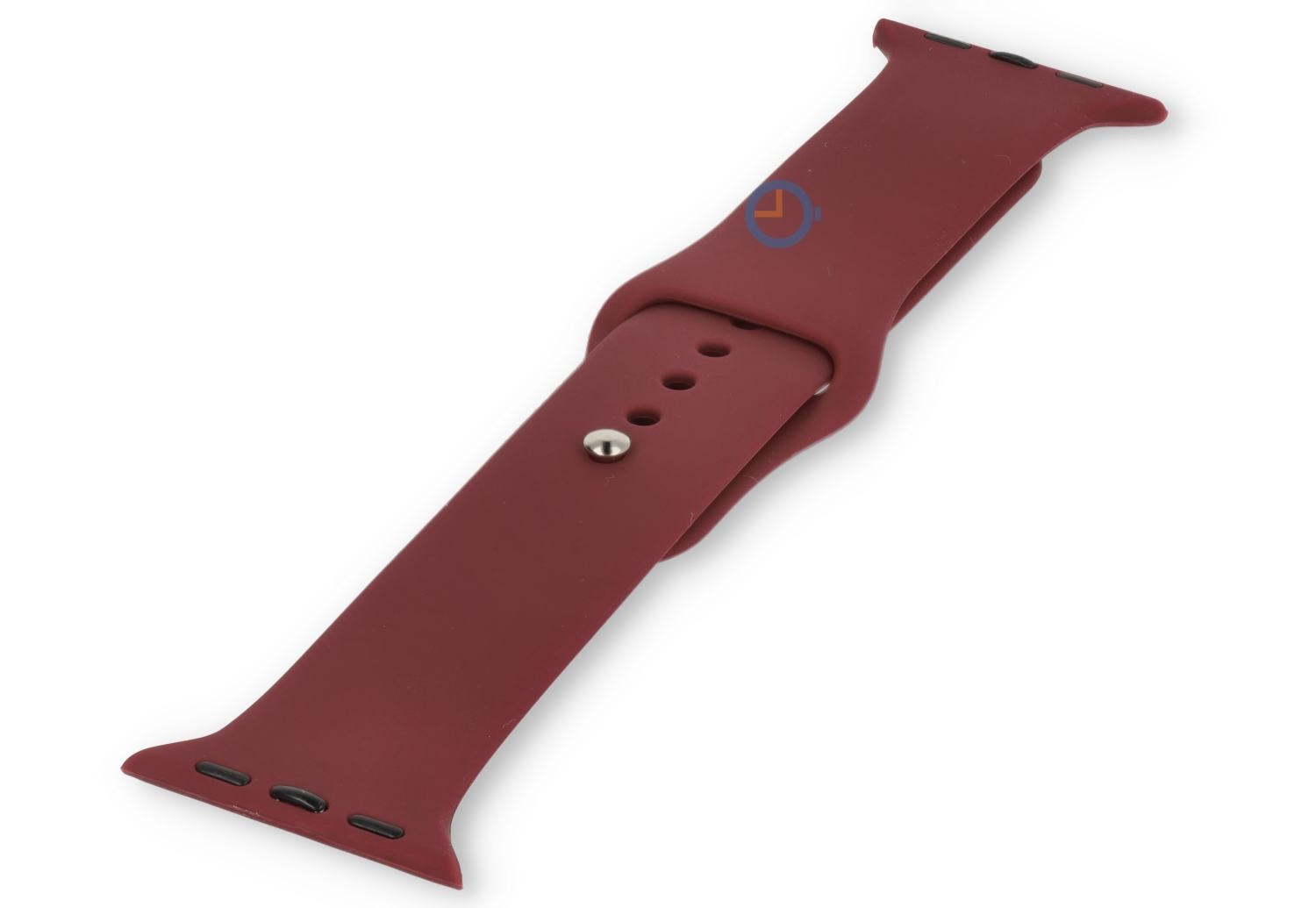 Apple watch bandje siliconen - Pansy Burgundy - 38/40/41/42mm (M/L)