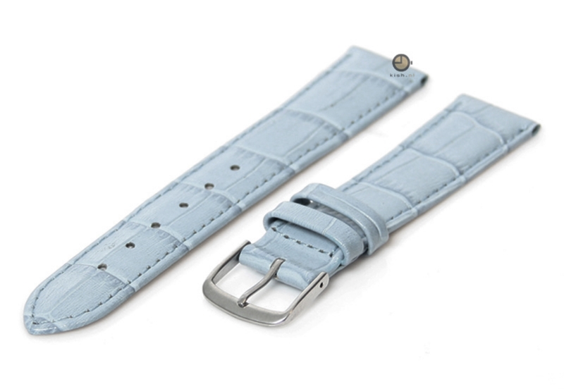 Horlogeband 18mm blauw