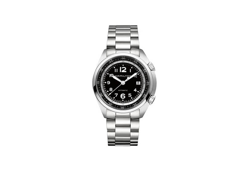 Hamilton horlogeband H76455133 - zilver staal