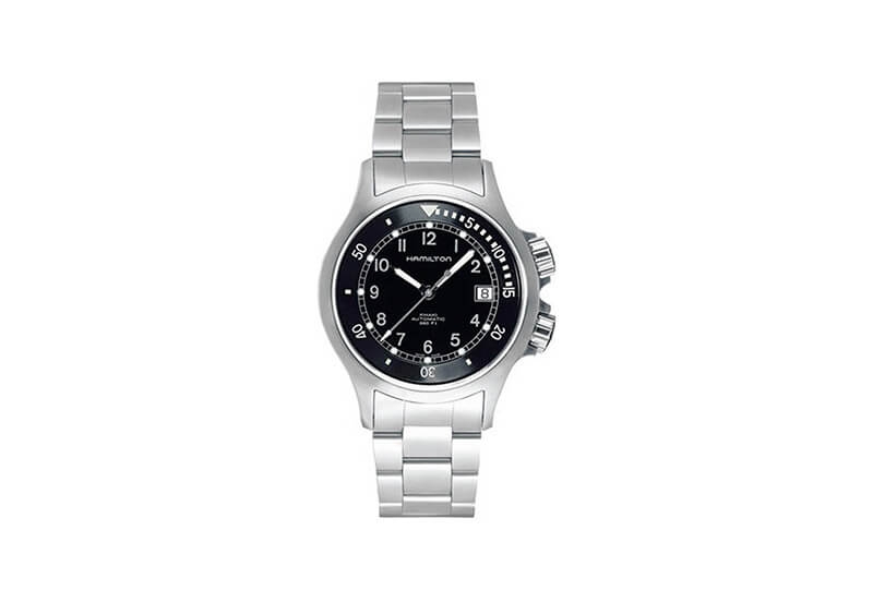 Hamilton horlogeband H77515133 - zilver staal