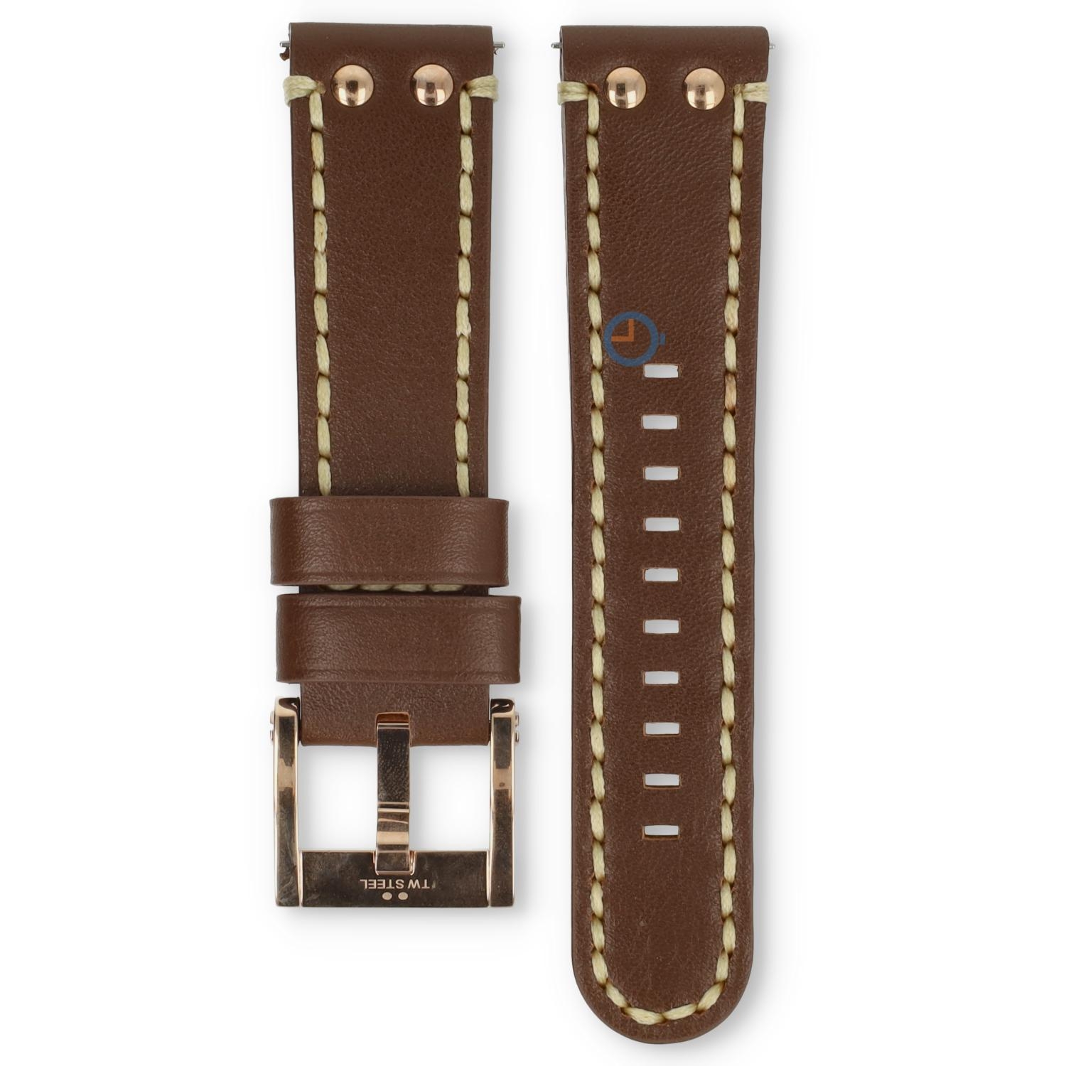 TW Steel Maverick MS84 horlogeband bruin - 24mm