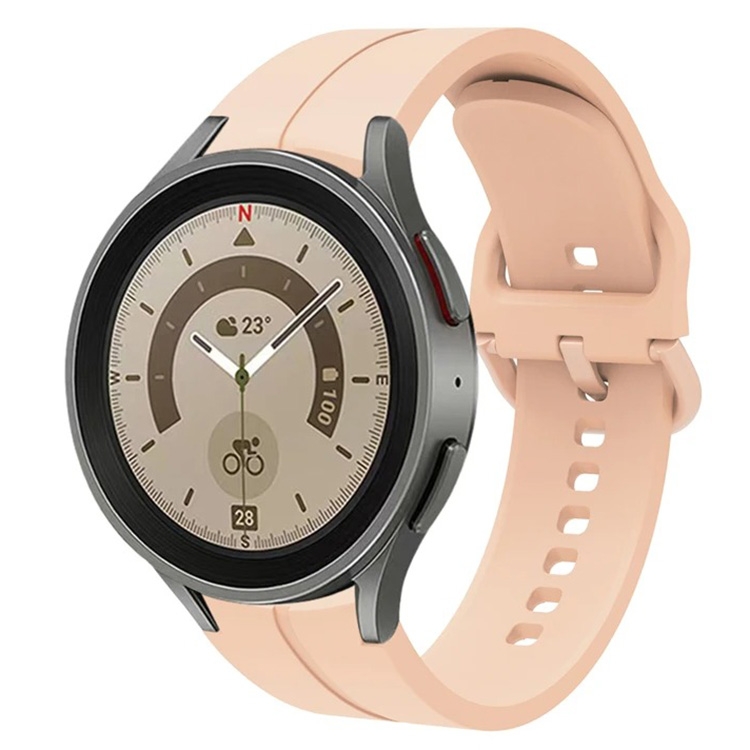 Galaxy Watch6 siliconen bandje - zalmroze