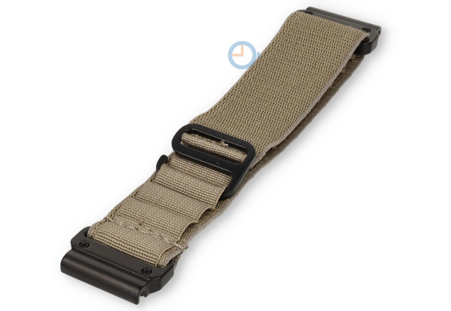 22mm QuickFit Alpine bandje - textiel - sahara