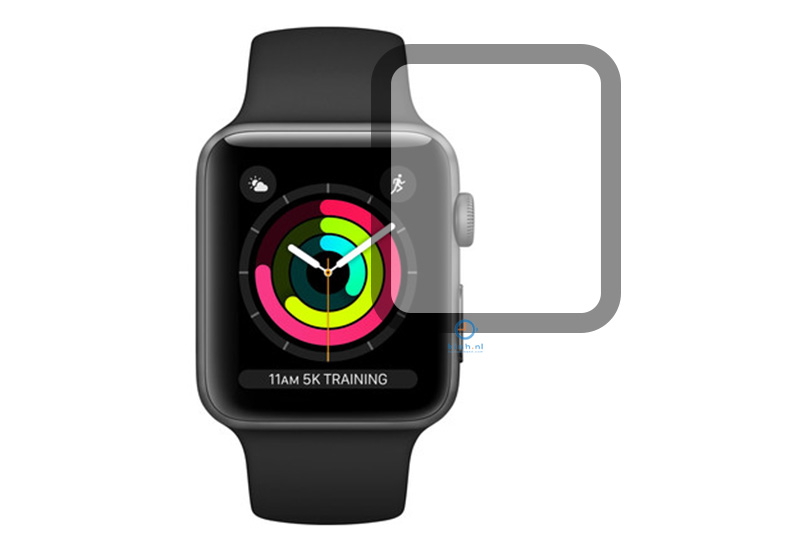 Apple Watch screenprotector curved - 42mm Series 3