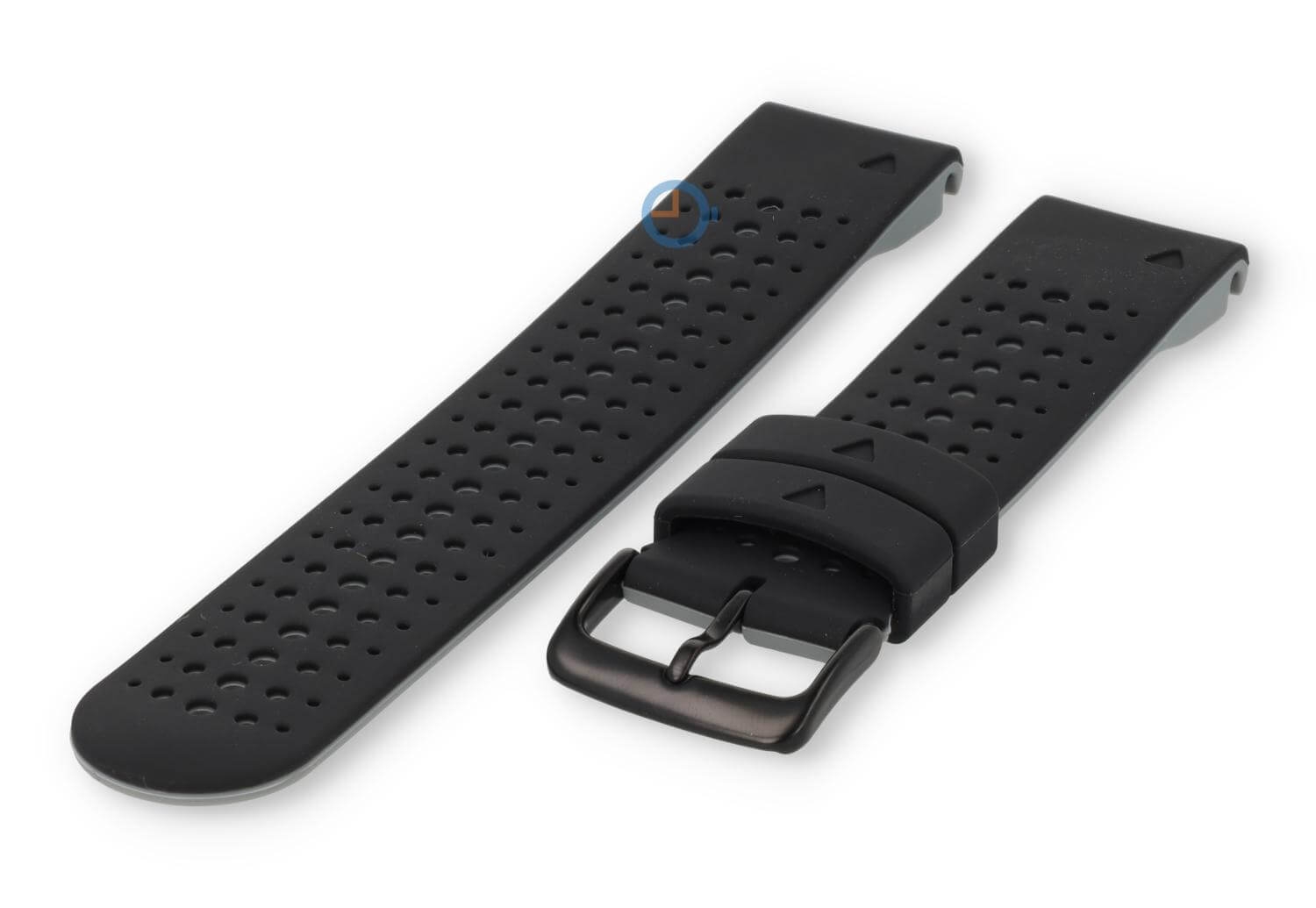 QuickFit 22mm bandje - Garmin Fenix 7 - zwart/grijs