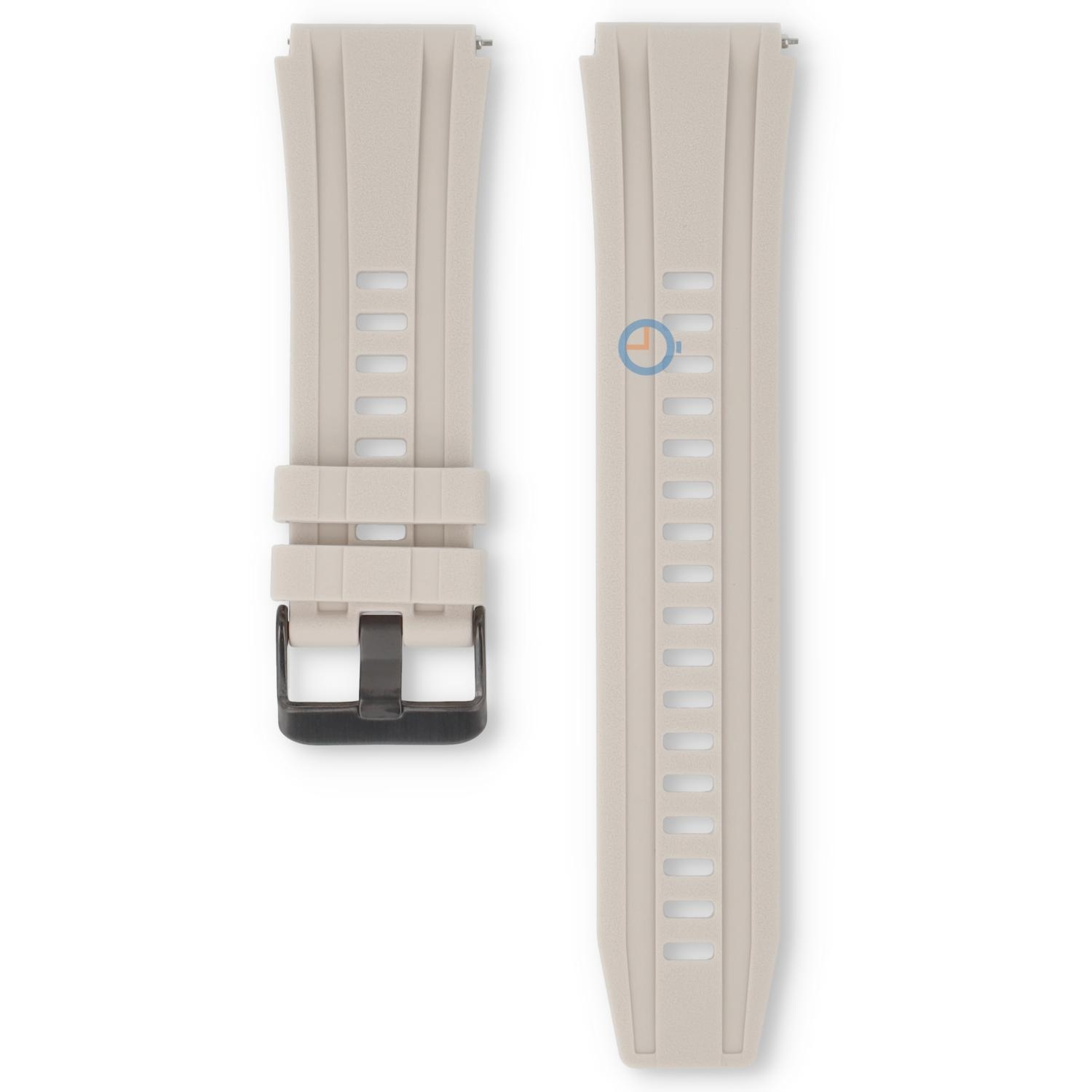 Siliconen bandje Huawei Watch Ultimate - beige