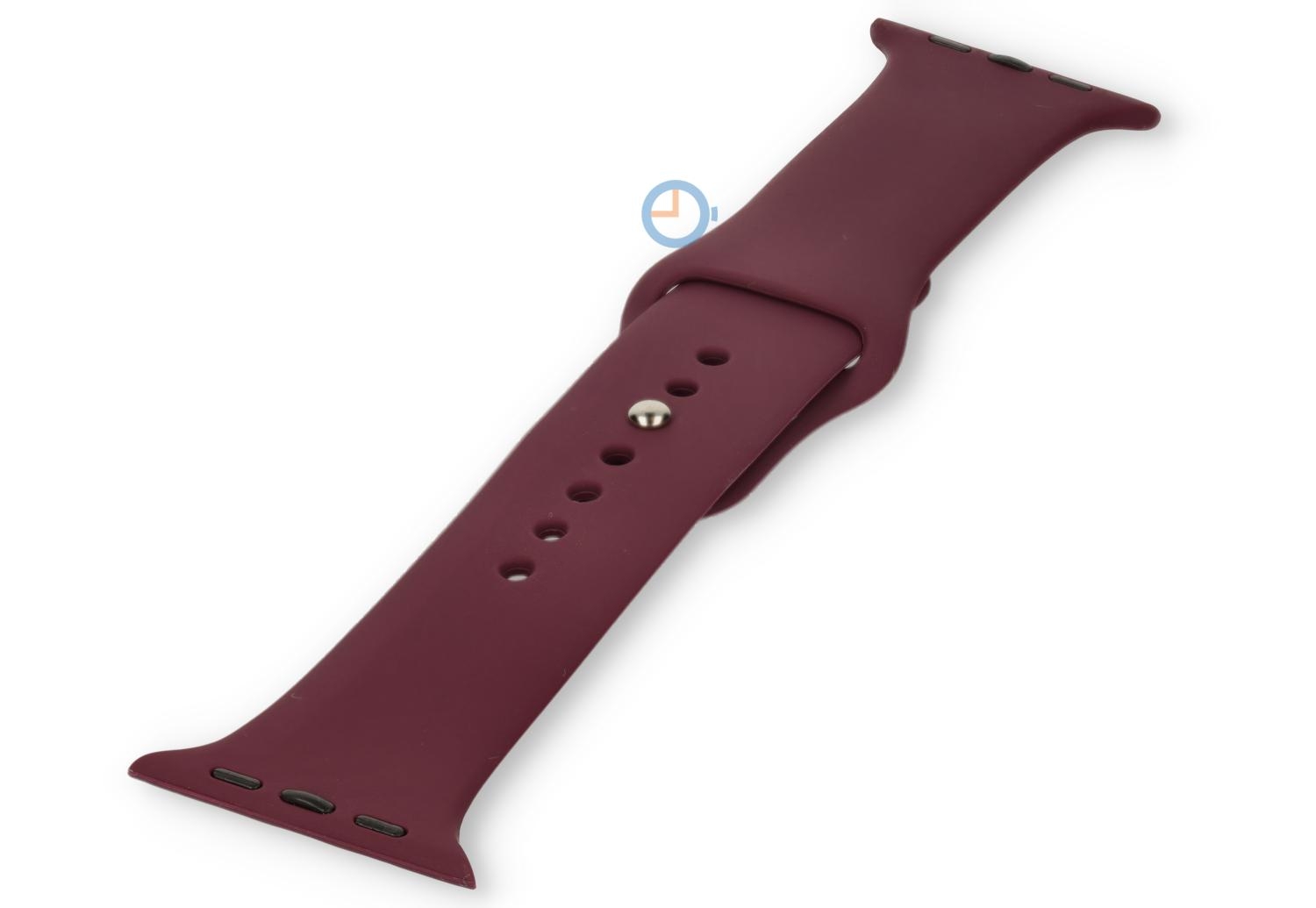 Apple watch bandje siliconen - Imperial Purple - 38/40/41/42mm (M/L)