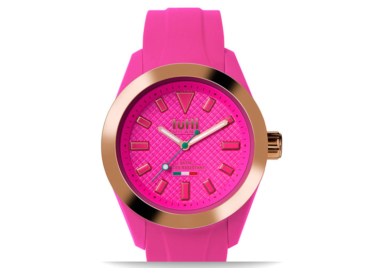Tutti Milano horlogeband Fuchsia TM600-FURO