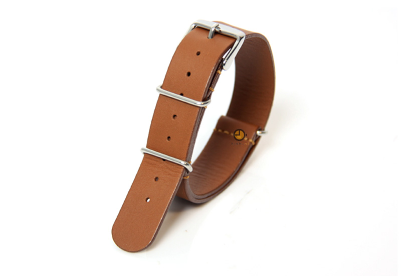 Horlogeband 18mm nato bruin