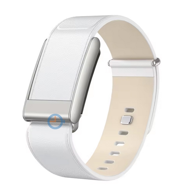 Leren Whoop 5.0 bandje - wit
