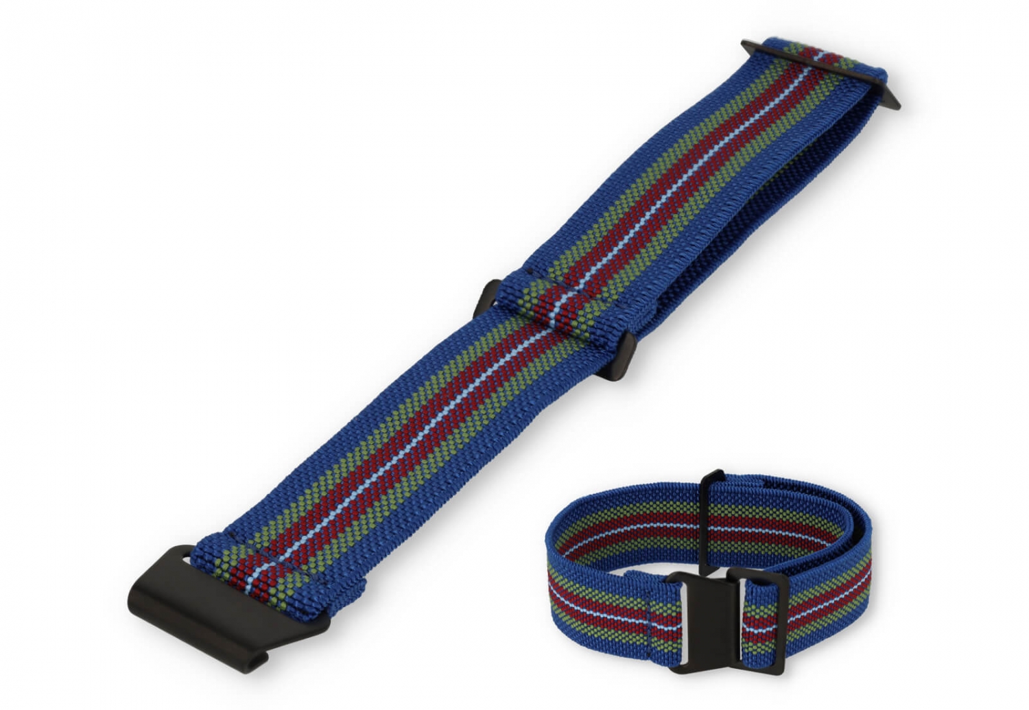 Elastische horlogeband 20mm nylon multicolor