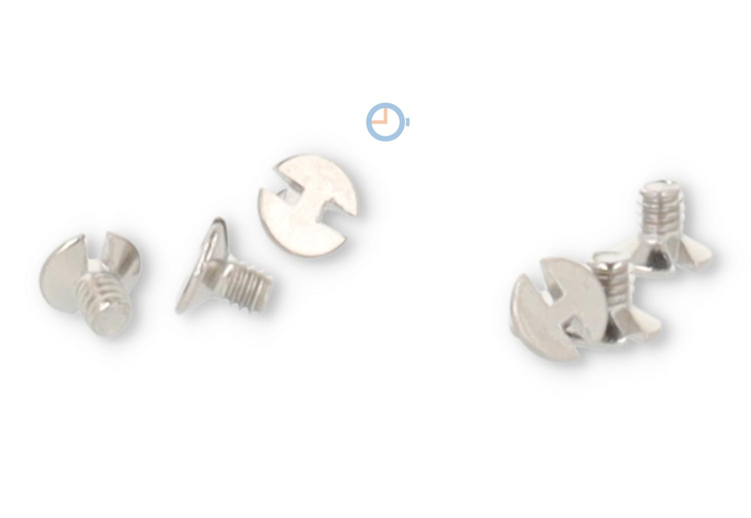 6 Stuks: Hublot schroef bezel en kast - 2.5/1.2/2.0mm