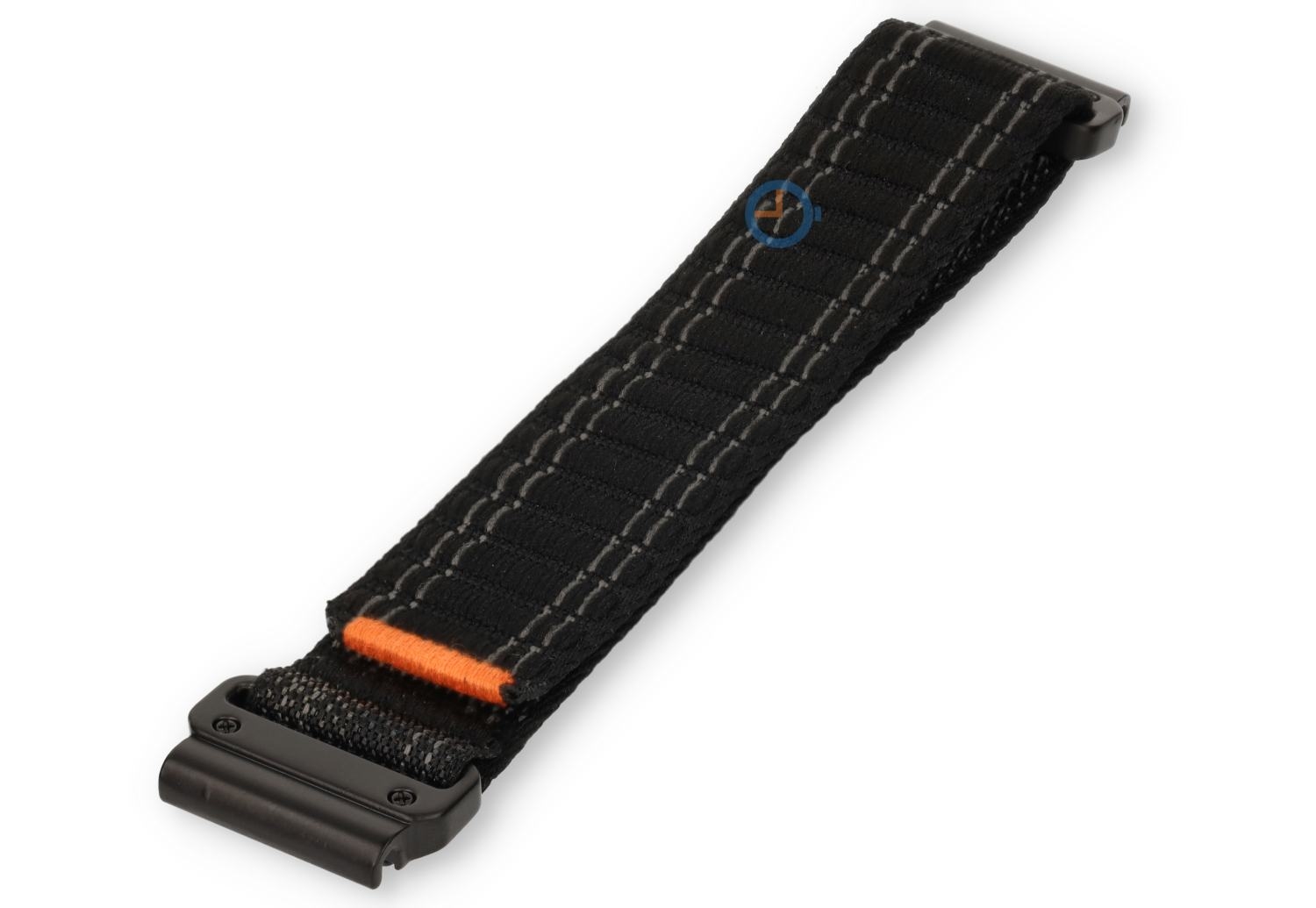 Elastisch nylon bandje voor Garmin Fenix 7 zwart - 22mm