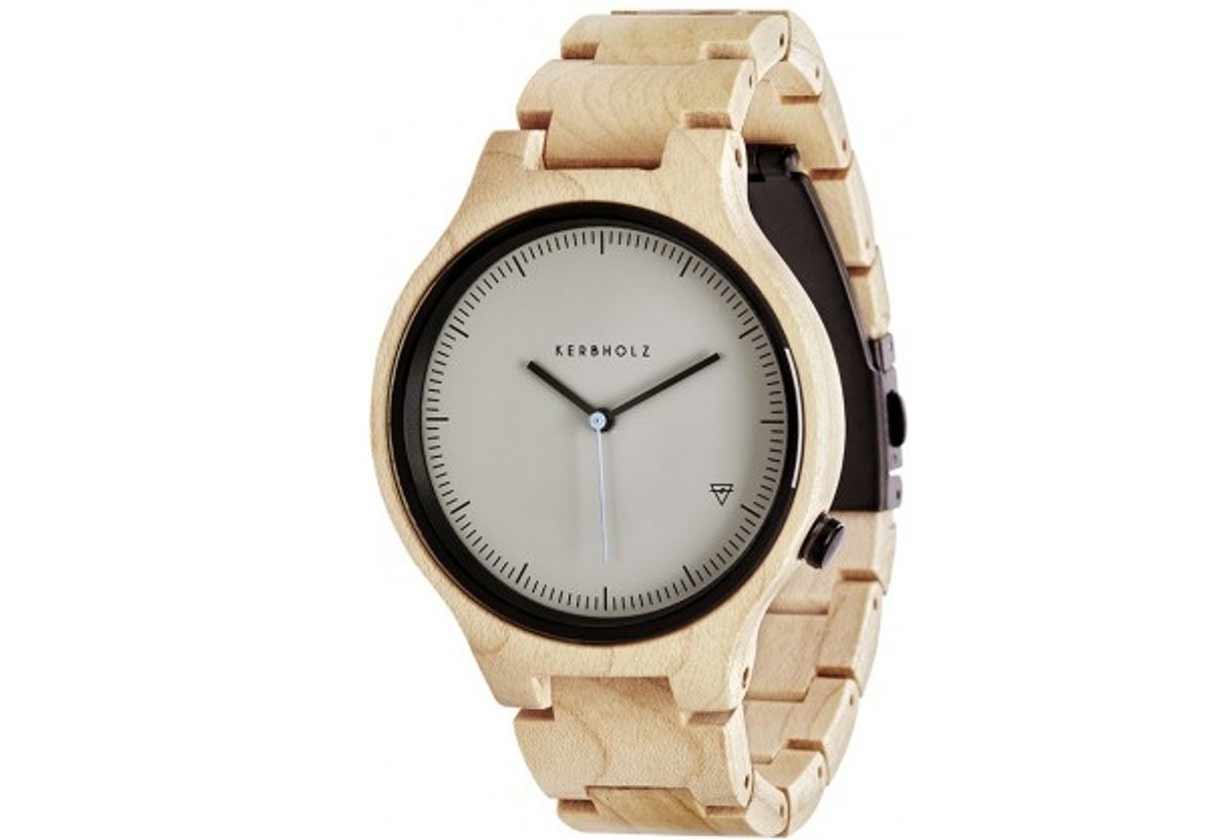 Kerbholz horlogeband Lamprecht Maple