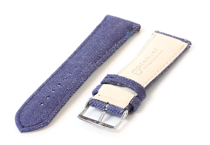 Denim horlogeband - universeel - Quick Switch
