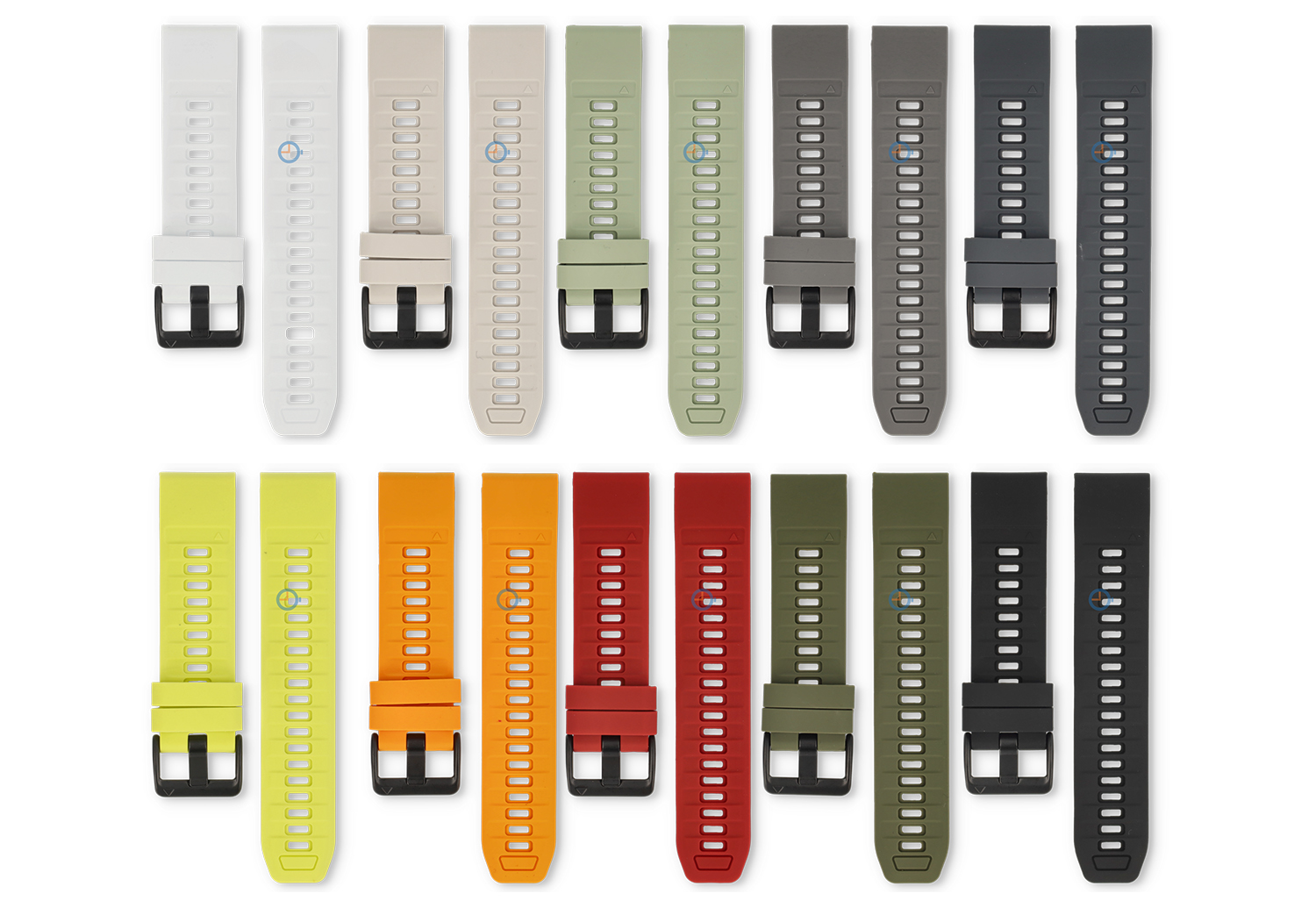 Horlogeband Garmin Tactix 8 - 22mm - off-white