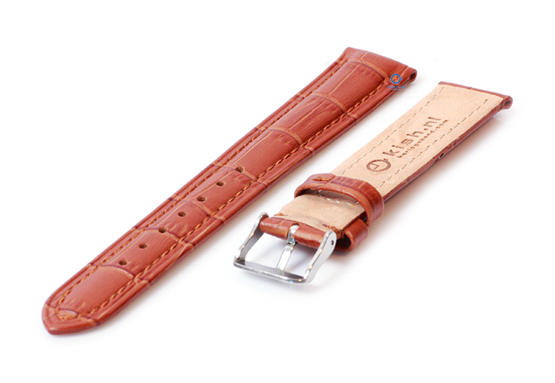 Horlogeband voor Seiko - 18mm - lichtbruin