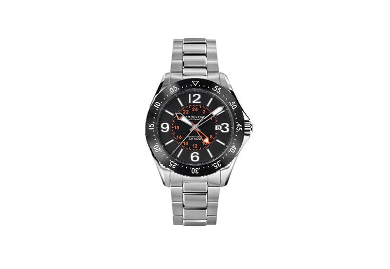 Hamilton horlogeband H76755131 - zilver staal