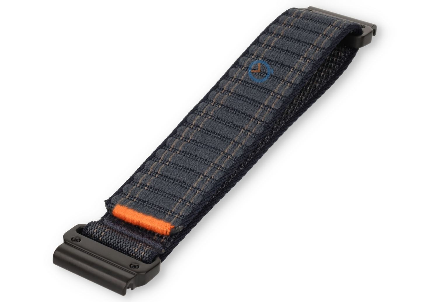 Elastisch nylon bandje voor Garmin Fenix 7 blauw - 22mm