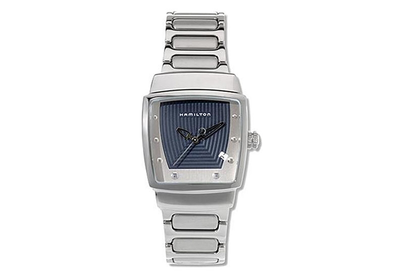 Hamilton horlogeband H16311142 - zilver staal