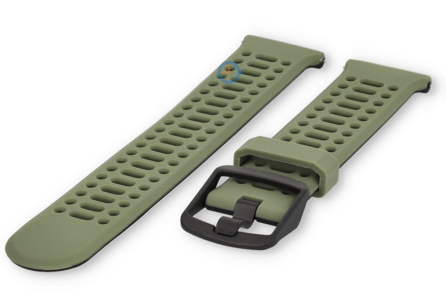 22mm horlogeband Polar Vantage M3 - groen/zwart