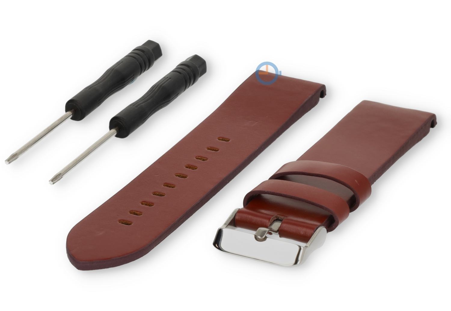Garmin Fenix 5S/6S/7S horlogeband bruin leer