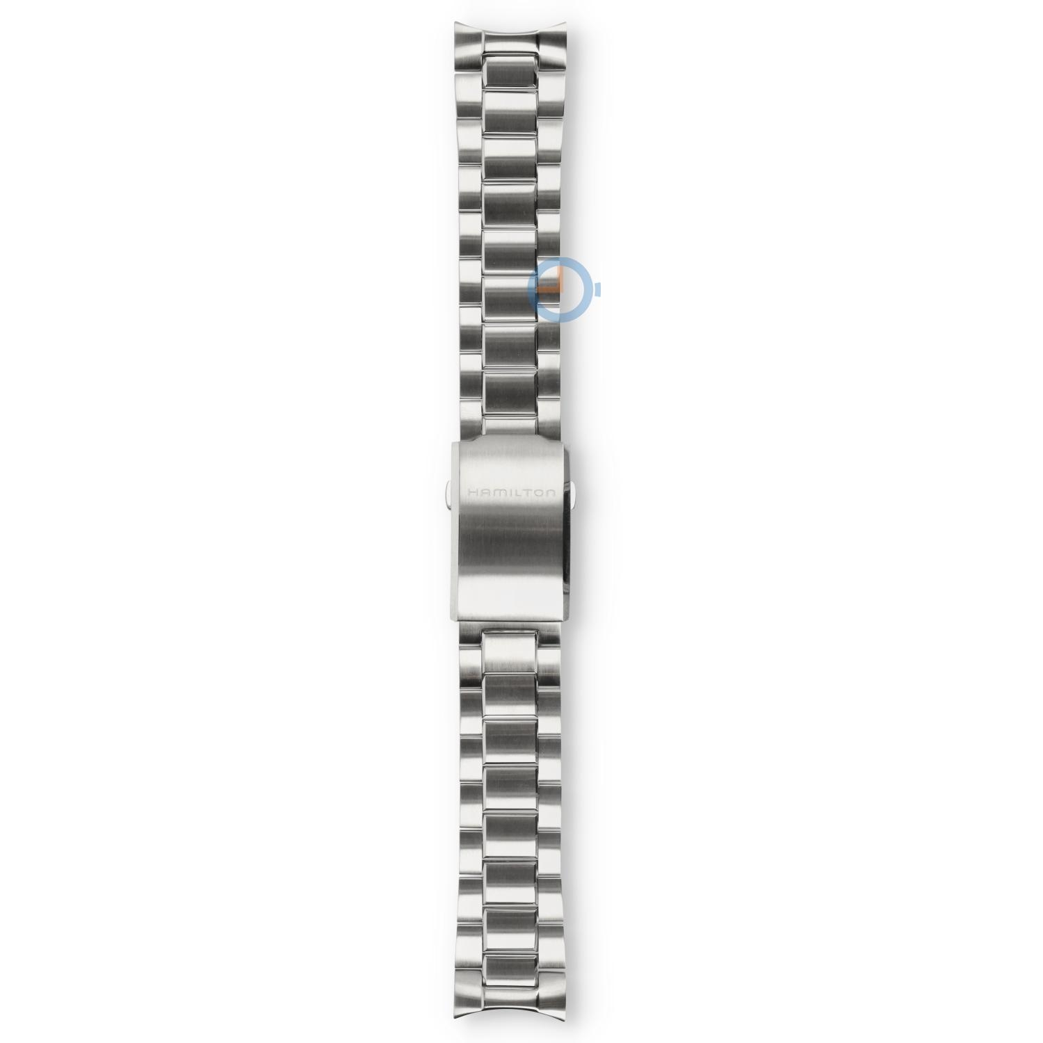 Hamilton horlogeband H76715140 - zilver staal