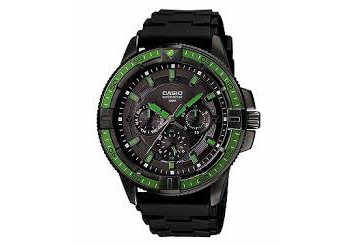 Casio horlogeband MTD-1068B-1A1V